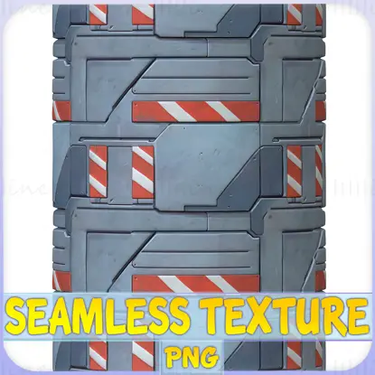 SciFi Seamless Texture