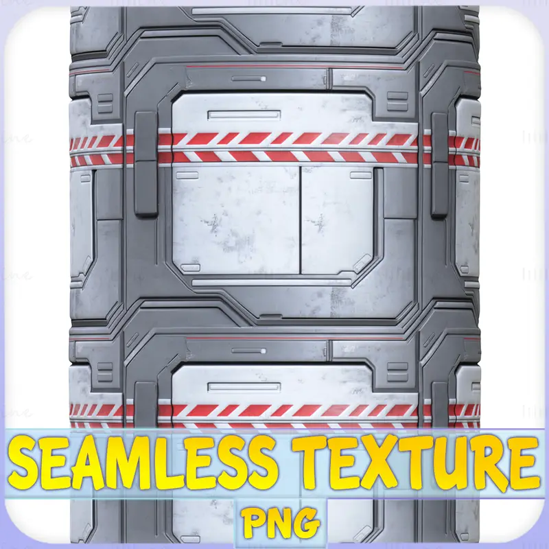 SciFi Seamless Texture