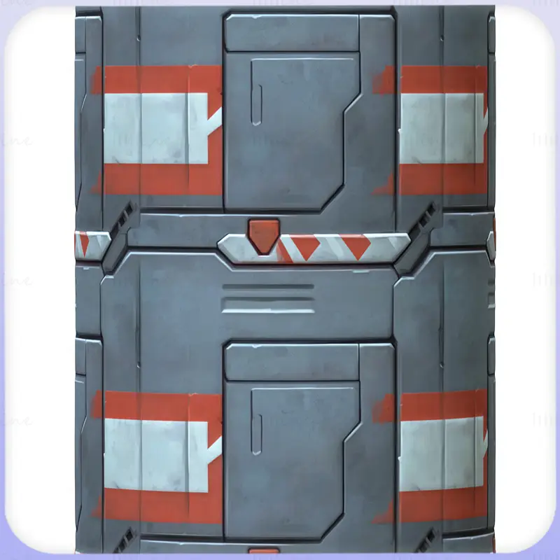 SciFi Seamless Texture