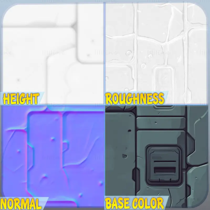 SciFi Seamless Texture