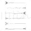 Scissors dividing line vector