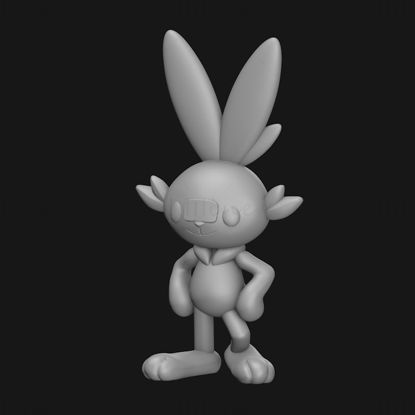 炎兔儿3D打印模型STL