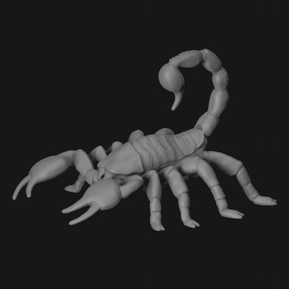 Skorpion 3d-utskriftsmodell