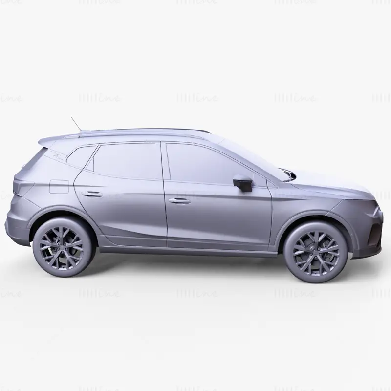 سيات أرونا 2022 نموذج سيارة ثلاثي الأبعاد