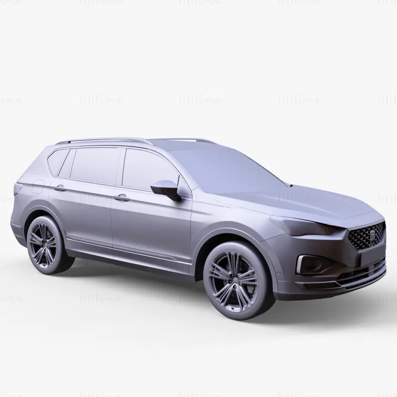 3D model avtomobila Seat Tarraco 2019