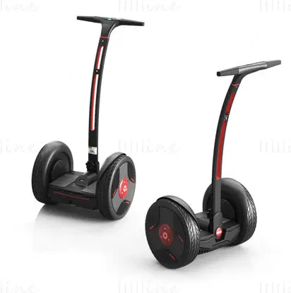 Segway PTR Elite + Ninebot 3d-modell