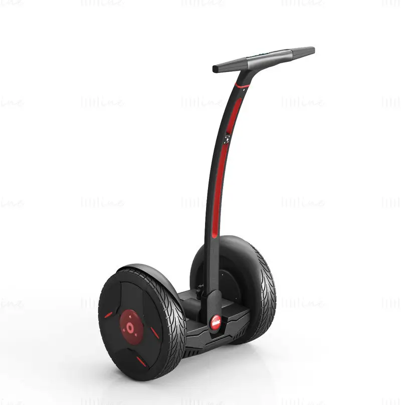 Segway PTR Elite + Ninebot 3d-modell