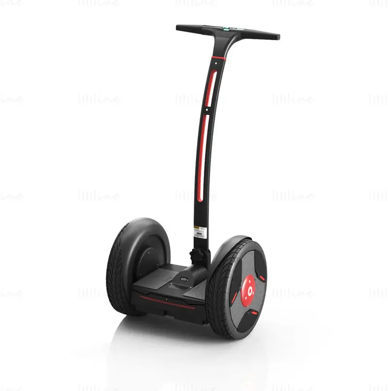 Segway PTR Elite + Ninebot 3d-modell