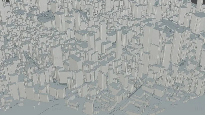 Sendai Japan 3D Model