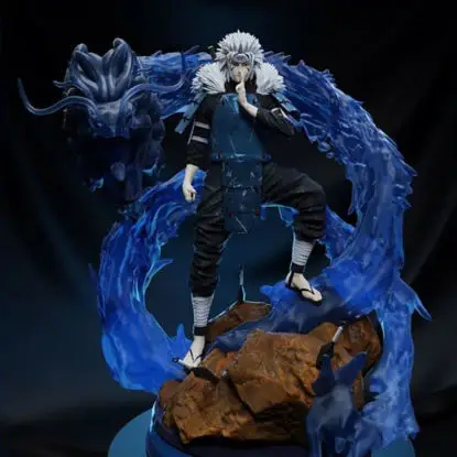 Senju Tobirama - Naruto 3D tiskový model STL