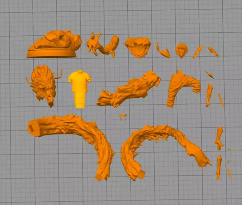 千手扉间 - 火影忍者 3D 打印模型 STL