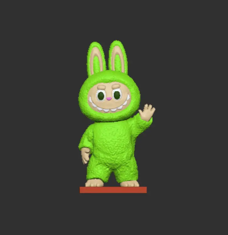 Комплект от 3 кукли LABUBU, 3D модели за печат, STL файлове