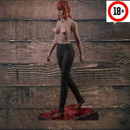 Сексуальная фигурка человека с бензопилой Makima, модель для 3D-печати STL
