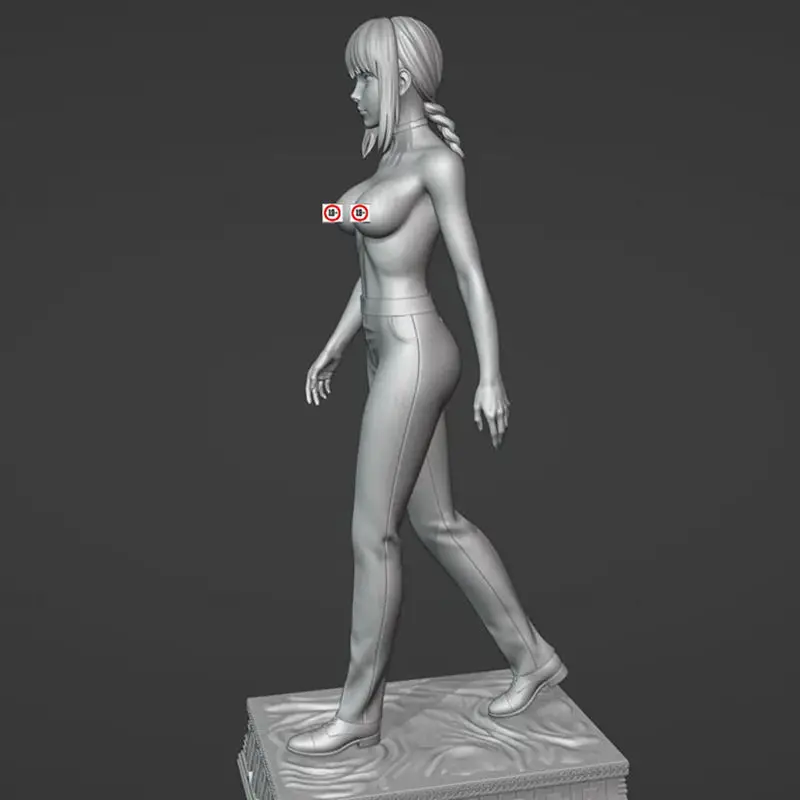 Sexy Chainsaw Man Makima Figurine 3D Print Model STL