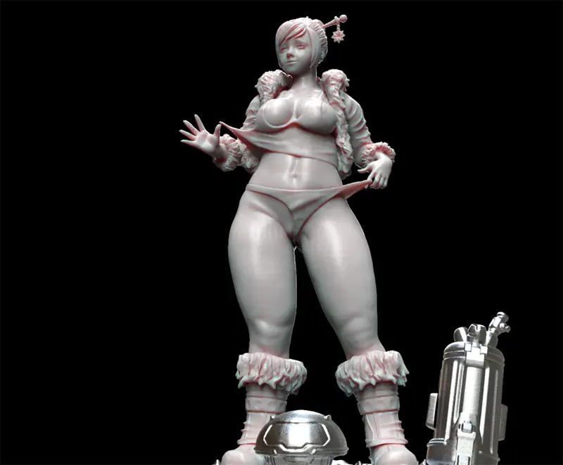 Sexy Mei Overwatch 3D Print Model STL Files