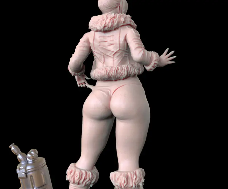 Sexy Mei Overwatch 3D Print Model STL Files