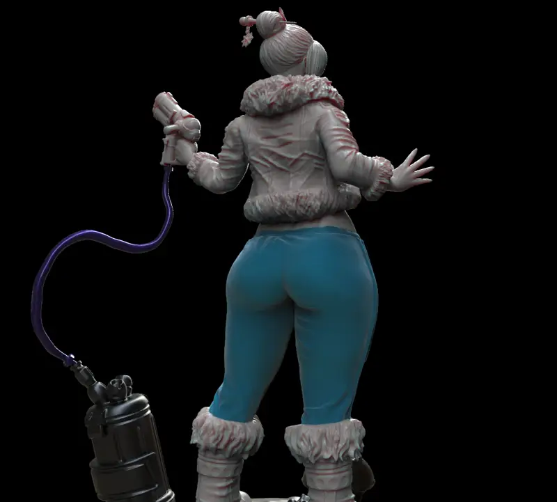 Sexy Mei Overwatch 3D Print Model STL Files