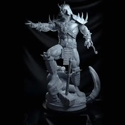 Shao Kahn (Mortal Kombat) 3D Print Model STL Files