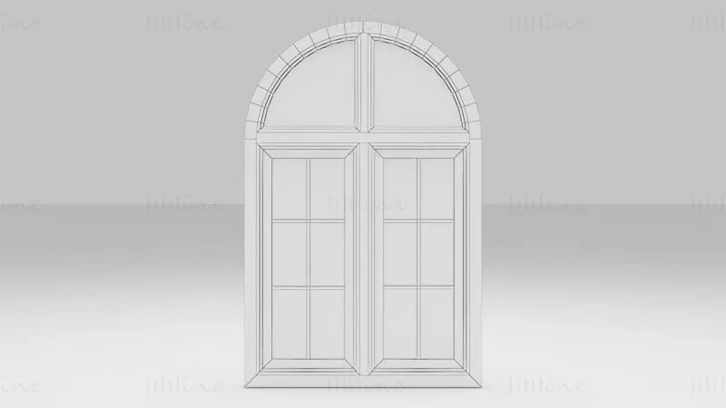 Shape Window 3D Model