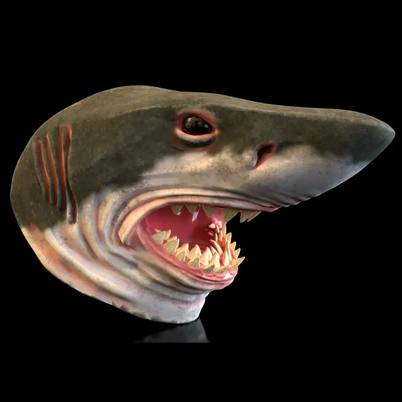 SHARK MASK 3D PRINTING MODEL STL