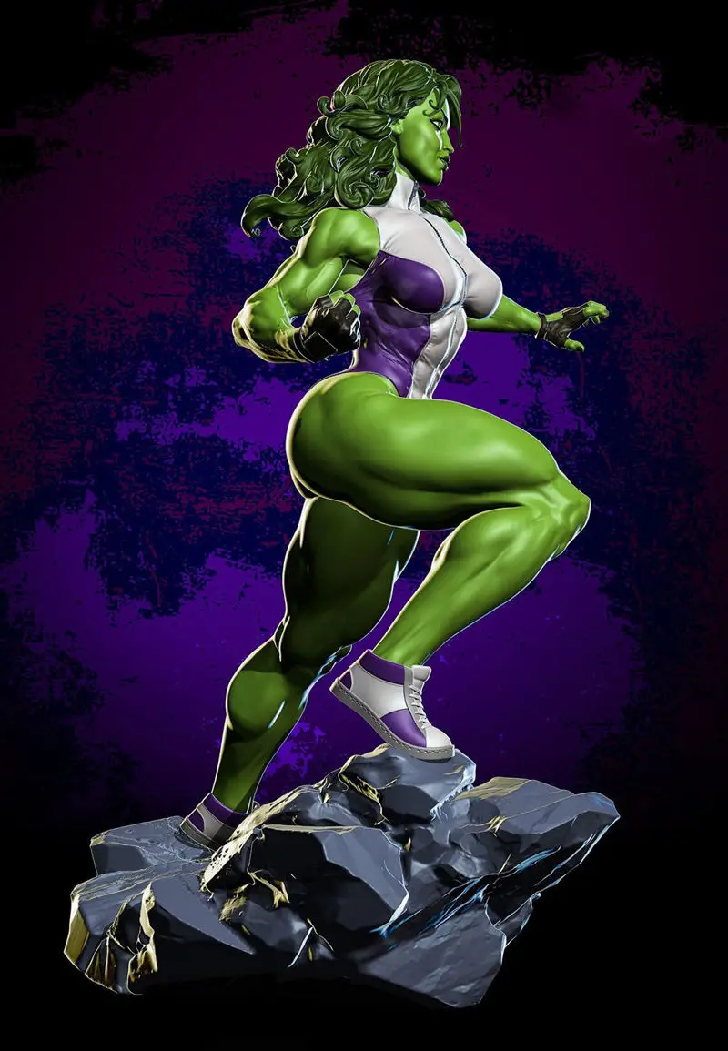She Hulk 3D Printing Model STL