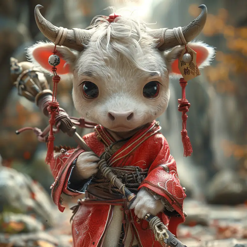 Sheep Baby Warrior illusztráció