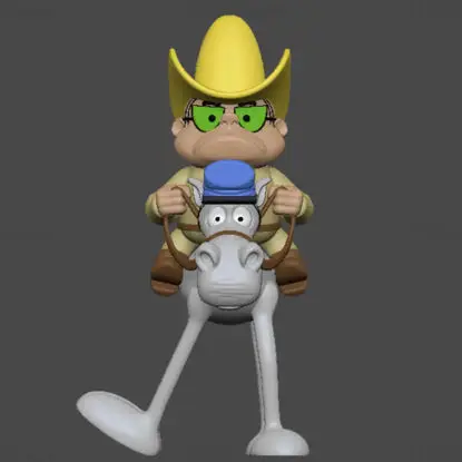 Šerif Hoot Kloot 3D tiskový model STL souborů