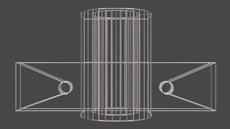 Balamă pentru cabină de duș model 3D PRINTABLE