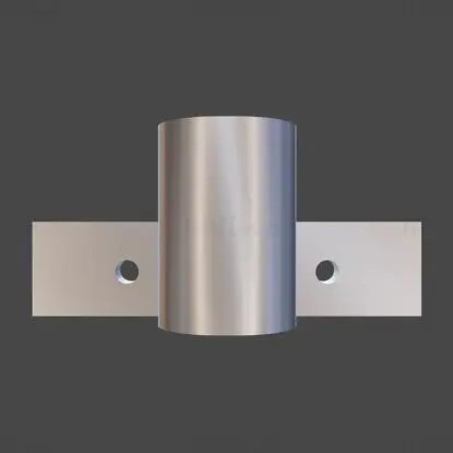 Shower Cabin Hinge 3D model PRINTABLE