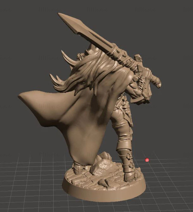Sigfrido Dragonbane 3D Printing Model