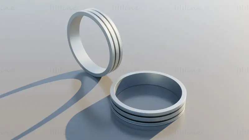 Silver Ring 3D Model