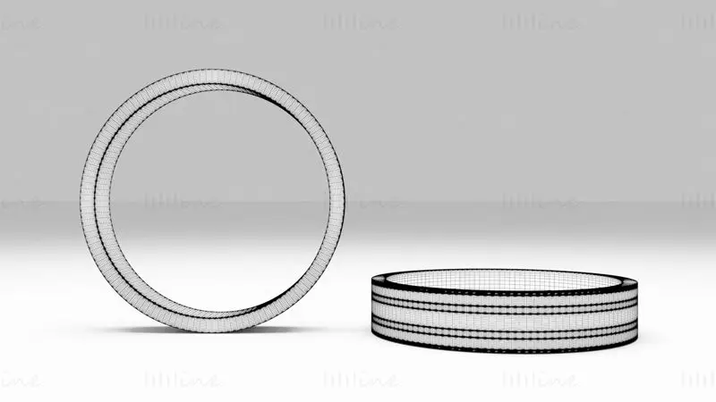 Silver Ring 3D Model