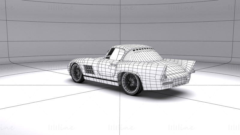 Skoda 1100 OHC Coupe 1960 3D model