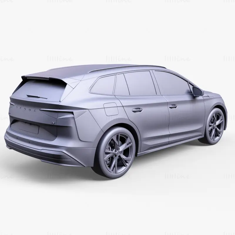 Skoda Enyaq 2021 Car 3D Model