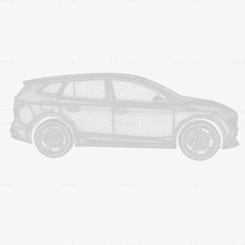 Skoda Enyaq 2021 Car 3D Model