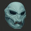 SKULL MAN Helmet 3d print model
