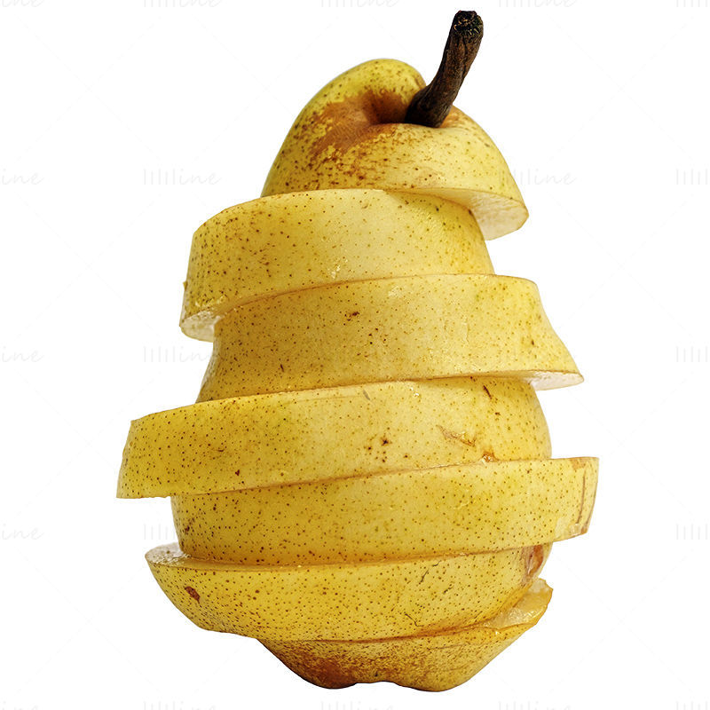 Sliced Pear PNG