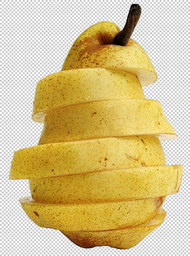 Sliced Pear PNG