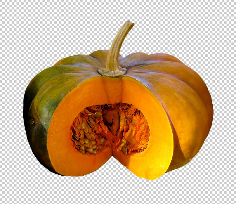 Sliced pumpkin png