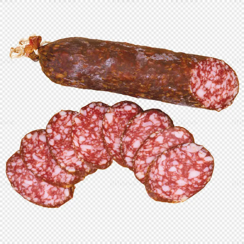 Sliced sausage PNG Image