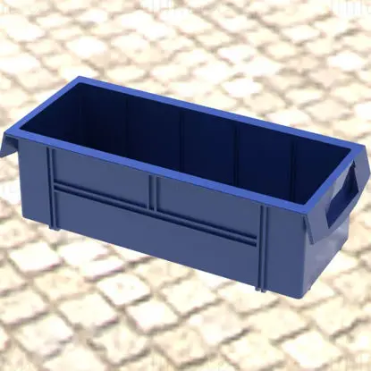 Small Parts Storage Box 3D Print Model