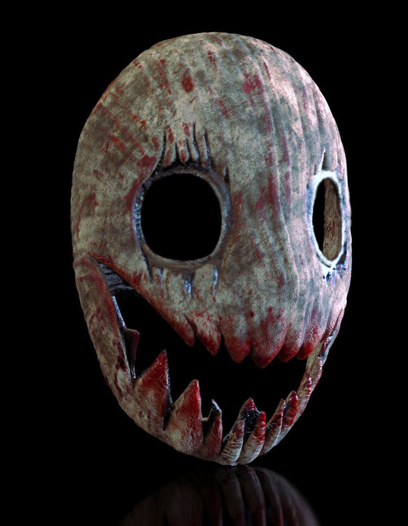 Glimlachmasker horror 3D-printmodel STL