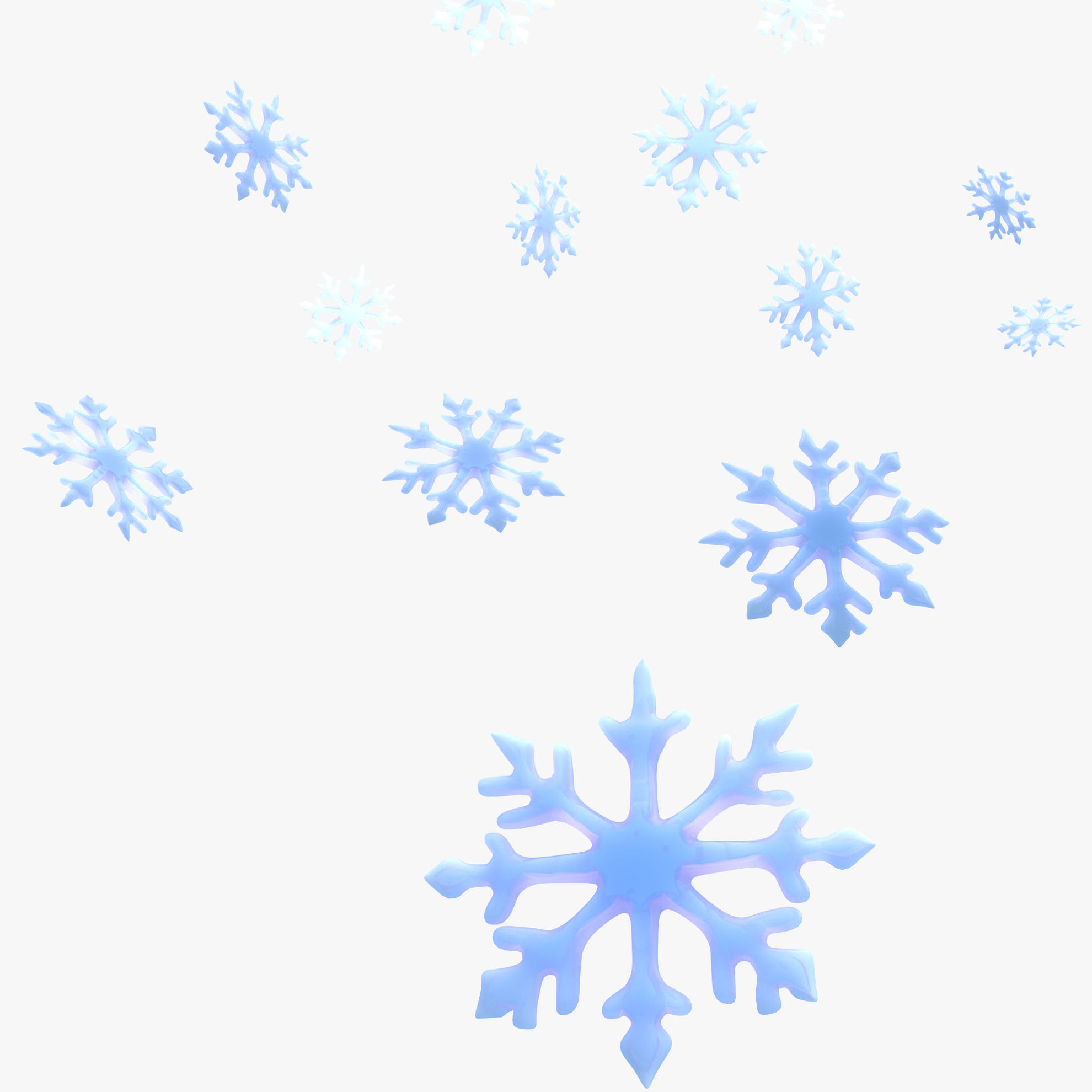 Snowflake 3d model