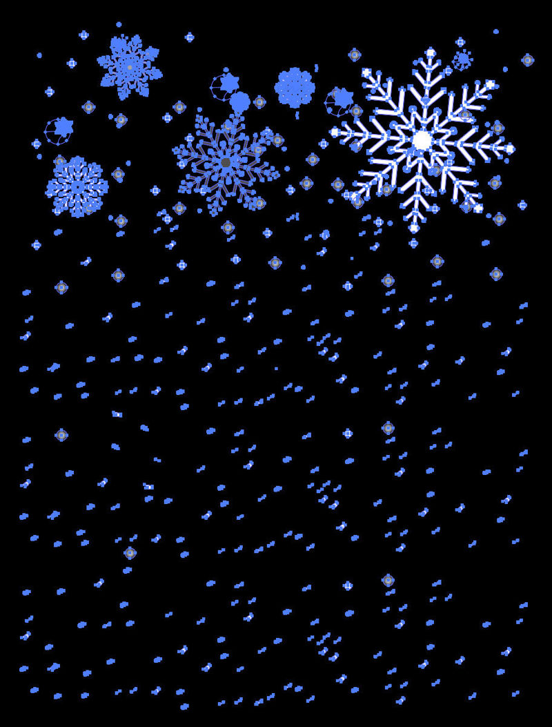 Fundal vectorial fulg de zăpadă