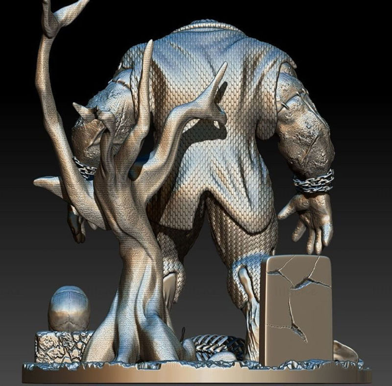 Modelo de impresión 3D de Solomon Grundy STL