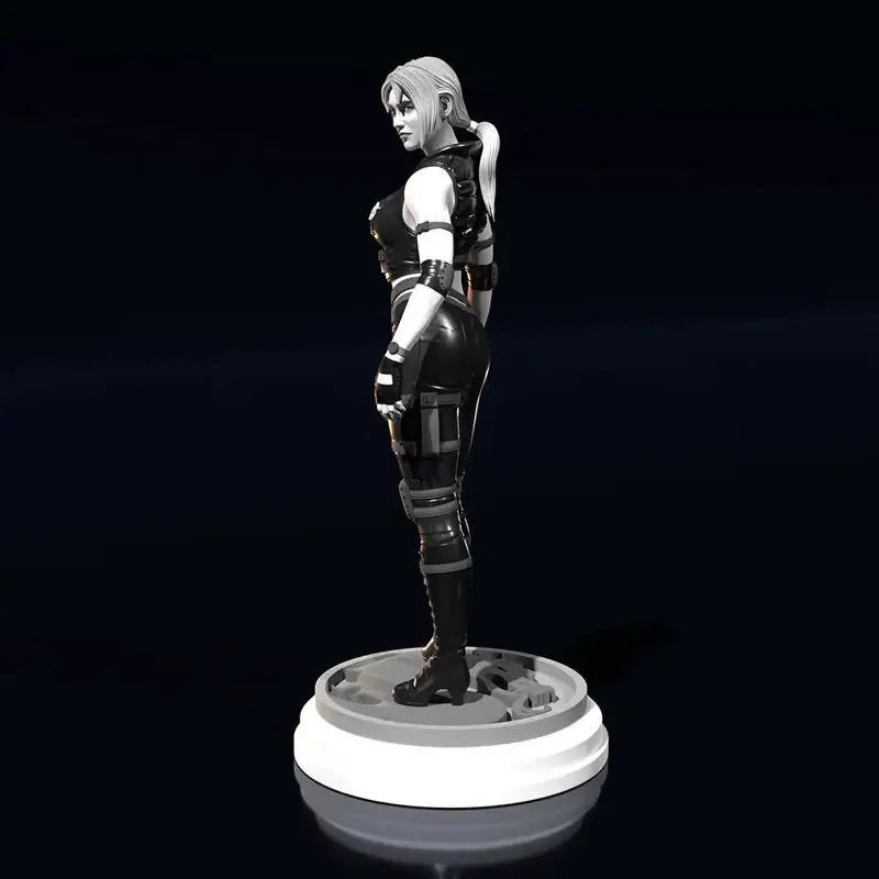 Sonya Blade (Mortal Kombat) 3D Print Model STL Files