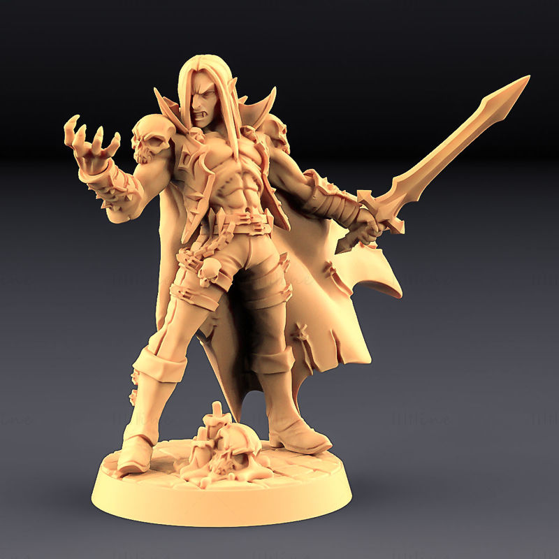 Soulless Bloodseeker Male 3D Printing Model STL
