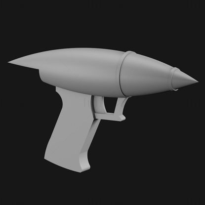 Space Dandy Gun پرینت سه بعدی مدل STL