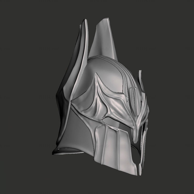 Spartan Batman Helmet 3D Printing Model STL