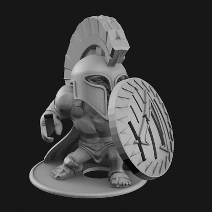 Spartaans SD-kaartlade 3D-printmodel